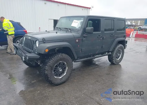 2016 Jeep Wrangler Unlimited Sport z USA, uszkodzony, nr VIN 1C4BJWDGXGL190401